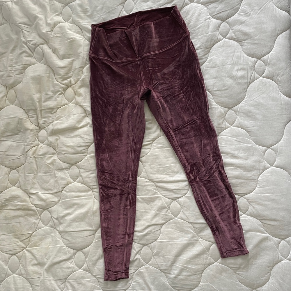 Lululemon Velvet Aligns - 7/8 length